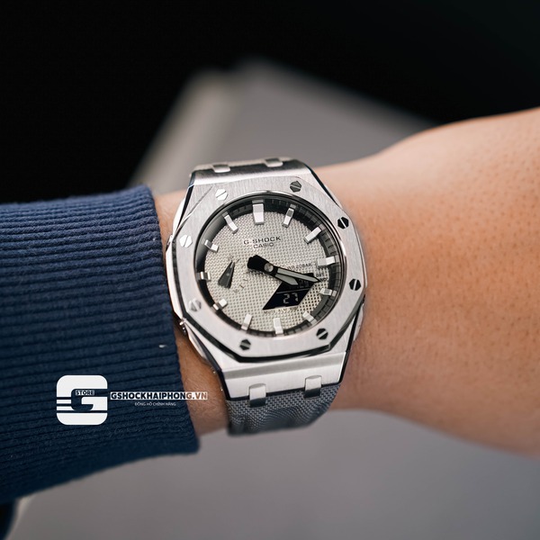 G-SHOCK GA-2100AP - OFFSHORE STICK X SLIVER CASE VELCRO