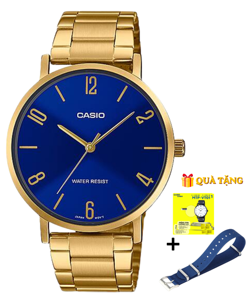 CASIO MTP-VT01G-2B2 - QUÀ TẶNG TRỊ GIÁ 600K