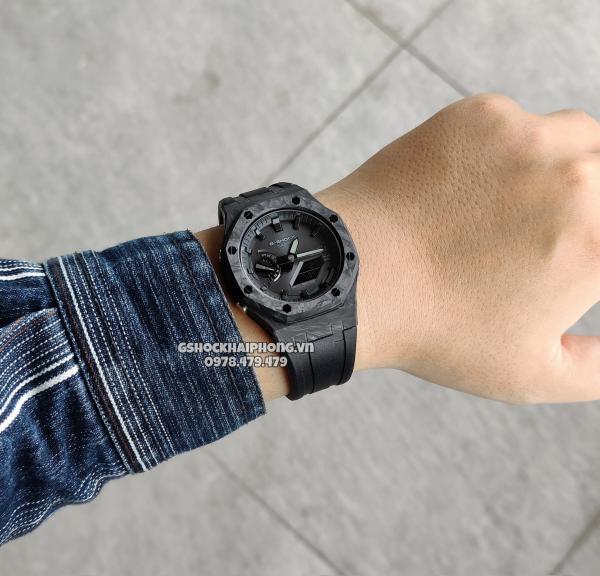 G-SHOCK GA-B2100AP - CARBON FIBER BLACKOUT 
