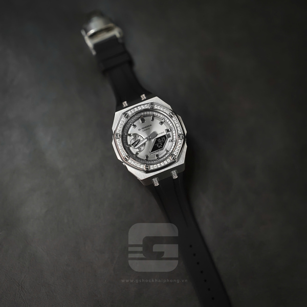 G-SHOCK GA-2100AP - SLIVER OUT X DIAMOND