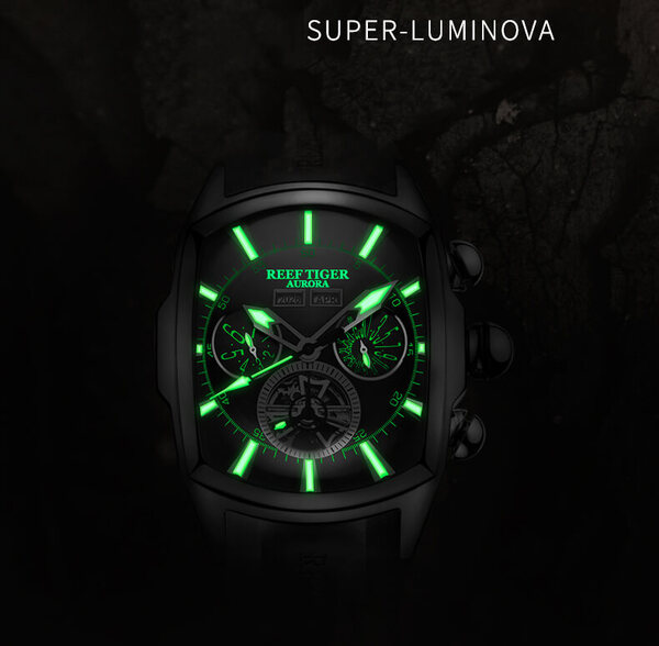 Đồng hồ nam Reef Tiger Aurora Series Tank RGA3069-6