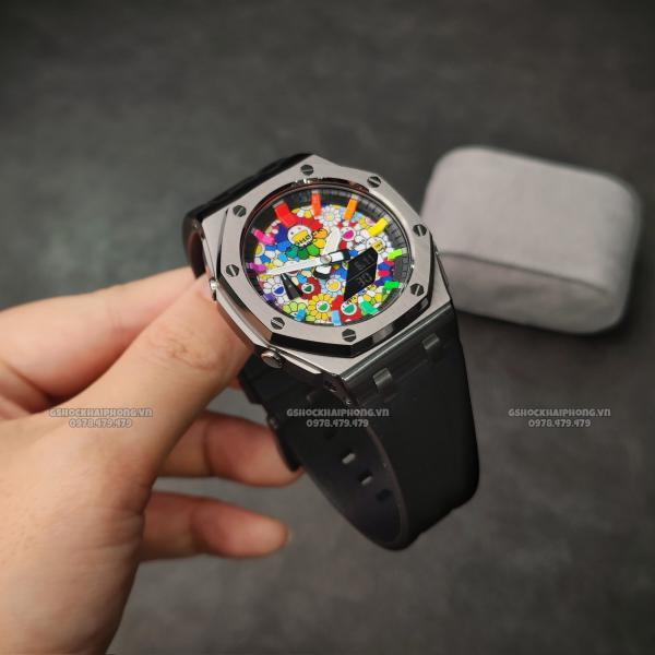 G-SHOCK GA-2100AP - GREY GUN METAL X HYPER MURAKAMI KAIKAIKIKI