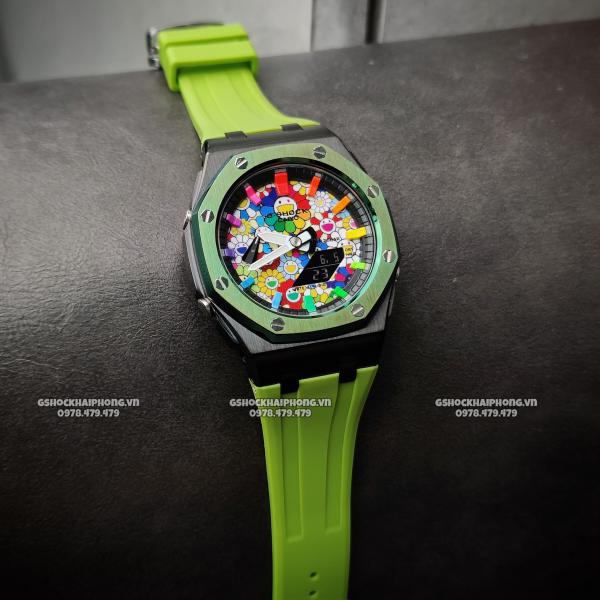 G-SHOCK GA-2100AP - GREEN KERMIT OFFSHORE X KAIKAIKIKI