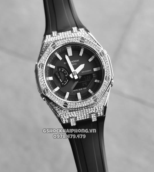 G-SHOCK GA-2100AP - BLACK & WHITE CZ OG