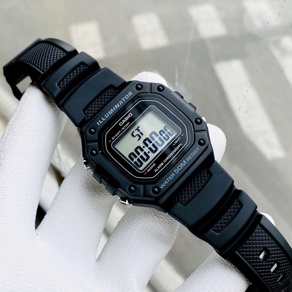 CASIO W-218H-1A - QUÀ TẶNG TRỊ GIÁ 200K