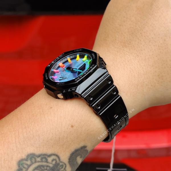 G-SHOCK GA-2100 Mod - Unisex Hyper Blue