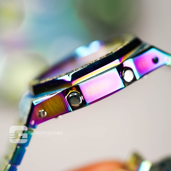 G-SHOCK GA-2100AP - TITAN STARDUST METAL RAINBOW