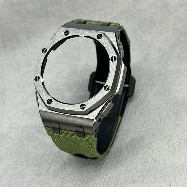 Bộ vỏ thép Xám - Dây Velcro ( Thế hệ 5 cao cấp ) ( Kích vào sản phẩm chọn màu dây )