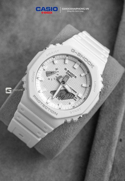 G-SHOCK GA-2100 - WAFFLE WHITE OUT