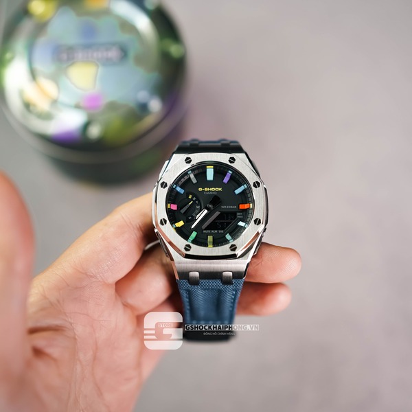 G-SHOCK GA-2100AP - OFFSHORE VELCRO X HYPER  COLOR 2.0