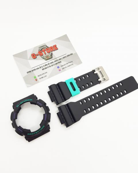 Bộ vỏ đen nhám xanh tím ( Ga-100BL-1a)