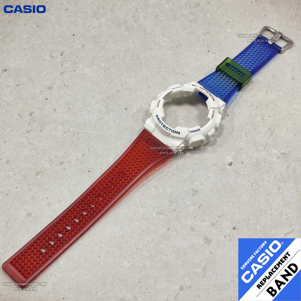 Set dây vỏ GA-100/110/120/140 - Mix mặt Camo dây xanh và đỏ