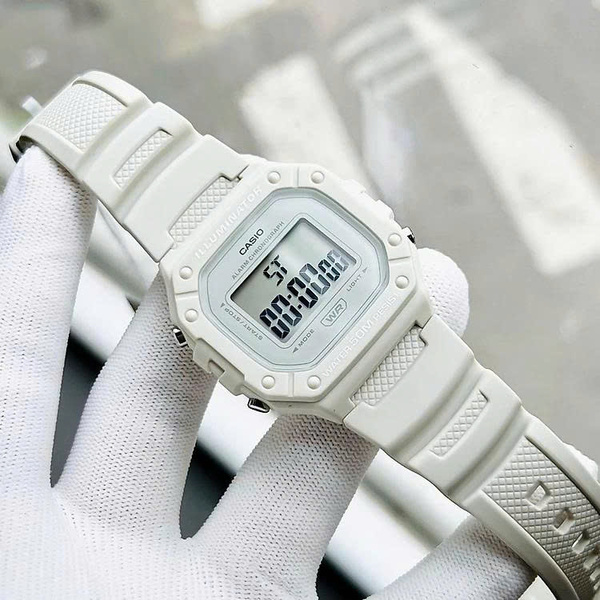 CASIO W-218HC-8A - QUÀ TẶNG TRỊ GIÁ 200K