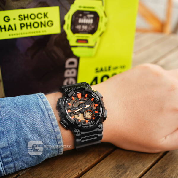 CASIO AEQ-110W-1A2 - QUÀ TẶNG TRỊ GIÁ 300K