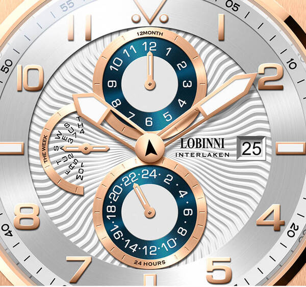 Đồng hồ nam chính hãng LOBINNI L16053-1