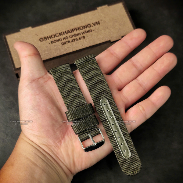 Dây vải nilon unisex - size 18mm/ 20mm/ 22mm/ 24mm