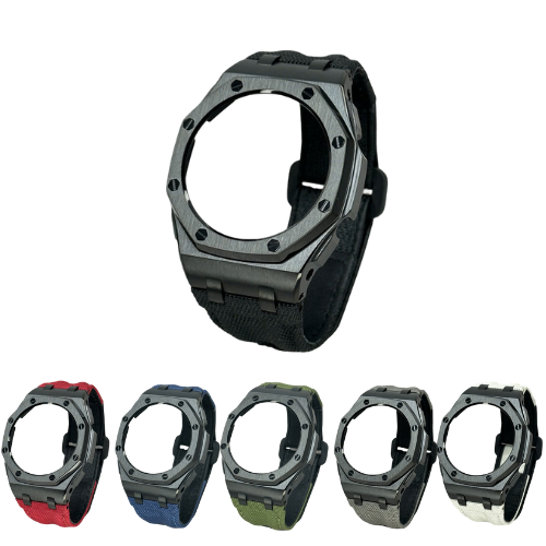 Bộ vỏ thép Đen - Dây Velcro ( Thế hệ 5 cao cấp ) ( Kích vào sản phẩm chọn màu dây )