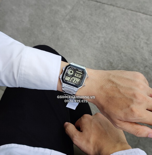 CASIO AE-1200WHD-1A -  QUÀ TẶNG TRỊ GIÁ 300K