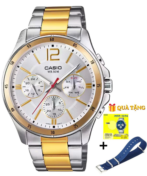 CASIO MTP-1374SG-7A - QUÀ TẶNG TRỊ GIÁ 600K