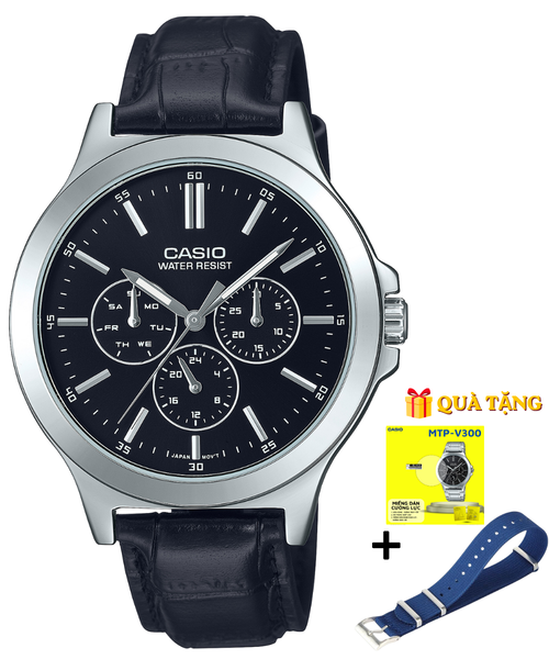 CASIO MTP-V300L-1A - QUÀ TẶNG TRỊ GIÁ 600K