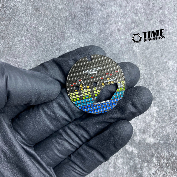 Mặt Dial Caro Nhịp Điệu Nhiều Màu 01