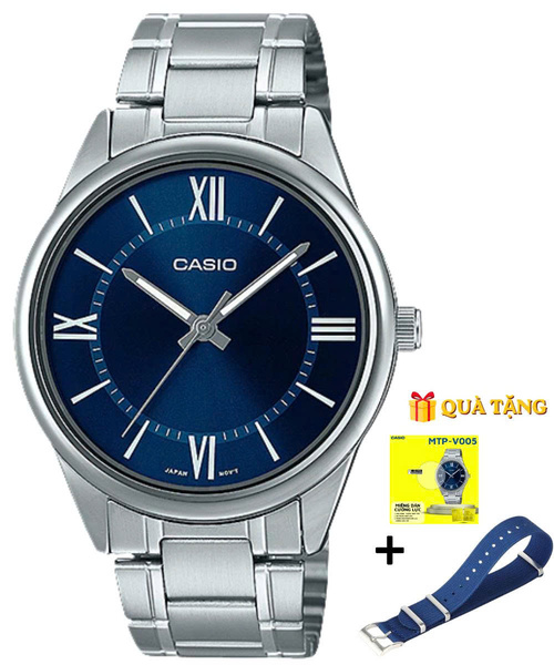 CASIO MTP-V005D-2B5 - QUÀ TẶNG TRỊ GIÁ 600k