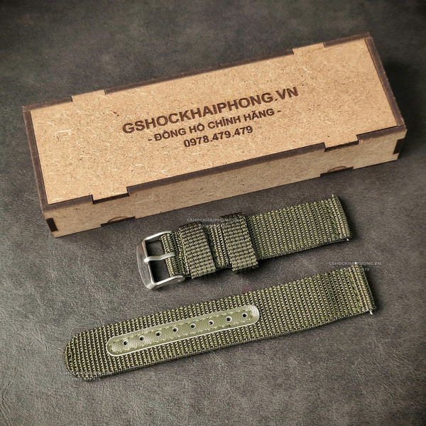 Dây vải nilon unisex - size 18mm/ 20mm/ 22mm/ 24mm