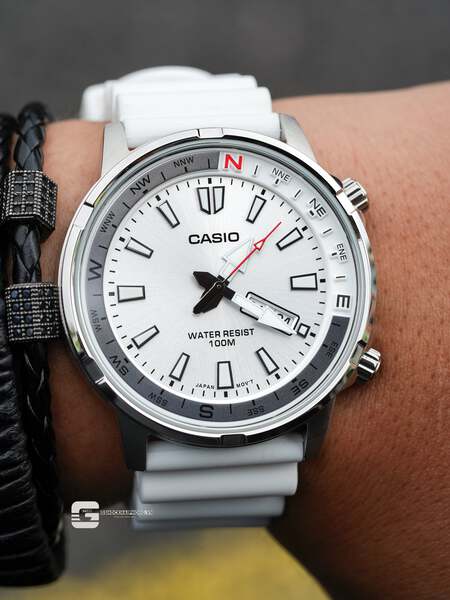 CASIO MTD-130D-7A ( Lên dây cao su Flo )