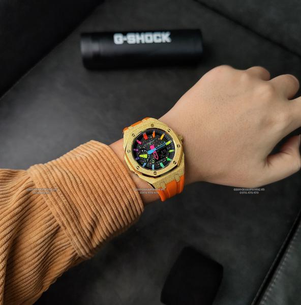G-SHOCK GA-2100AP - GOLD STARDUST X HYPER COLOR EDITION