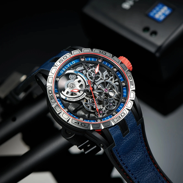 ĐỒNG HỒ NAM CHÍNH HÃNG OBLVLO SKELETON LM