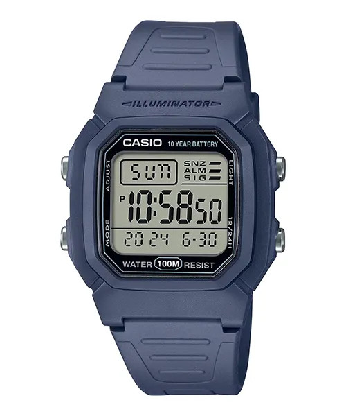Đồng hồ Nam Chính hãng CASIO W-800H-2A - Pin 10 năm