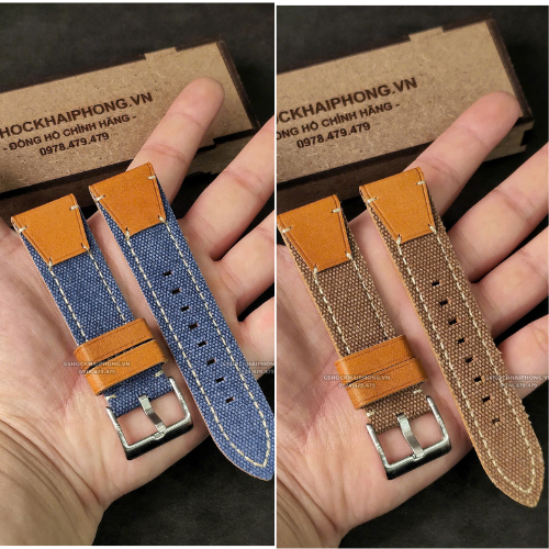 Dây da LEVIS - Size 20/22/24mm ( Kích vào sản phẩm chọn màu dây )  
