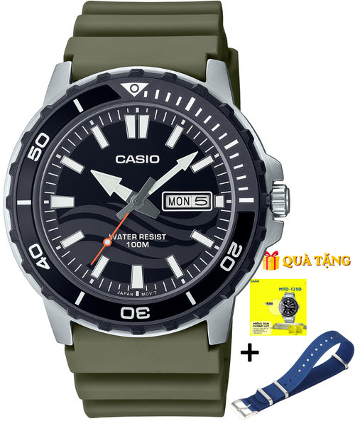 CASIO MTD-125-3A - QUÀ TẶNG TRỊ GIÁ 600K 