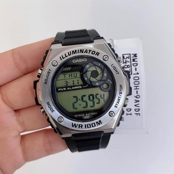 Đồng hồ Nam Chính hãng CASIO MWD-100H-9A - Pin 10 năm