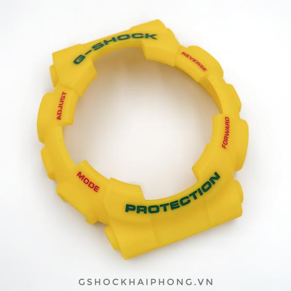 Vỏ nhám Vàng chữ Xanh Đỏ ( GA-110RF-9A)