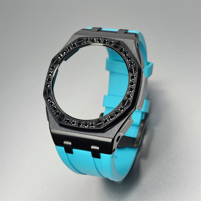 Vỏ đen nạm đá - dây cao su Flo đen ( Thế hệ 5 cao cấp ) 