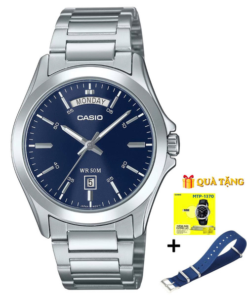 CASIO MTP-1370D-2A2 - QUÀ TẶNG TRỊ GIÁ 600K 