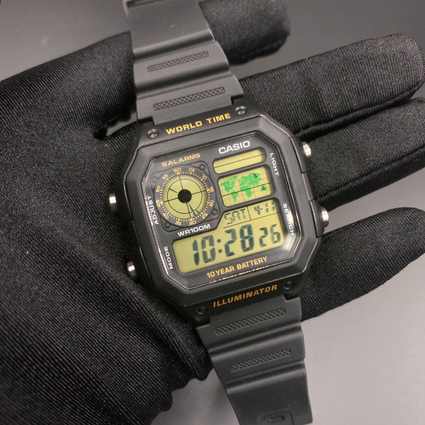 CASIO AE-1200WH-1B -  QUÀ TẶNG TRỊ GIÁ 300K