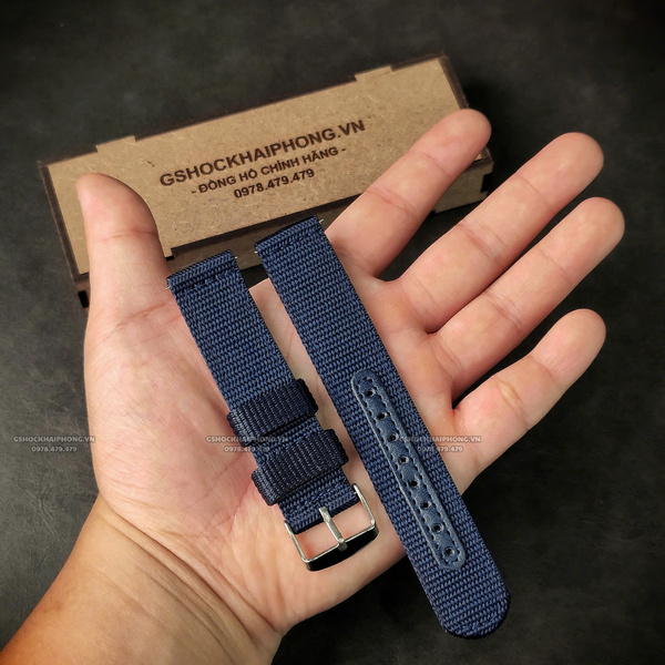 Dây vải nilon unisex - size 18mm/ 20mm/ 22mm/ 24mm