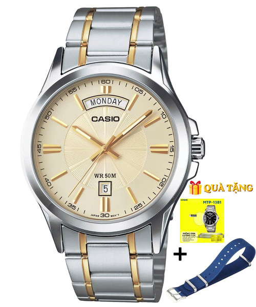CASIO MTP-1381G-9A - QUÀ TẶNG TRỊ GIÁ 600K 