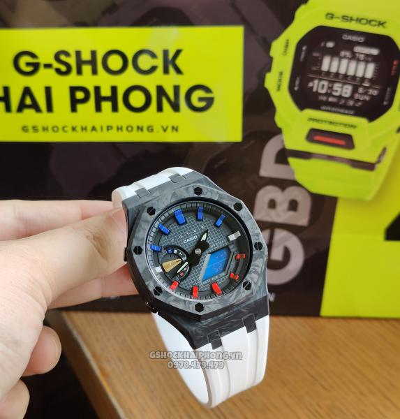 G-SHOCK GA-2100AP - CARBON FIBER X FUTUR PEPSI