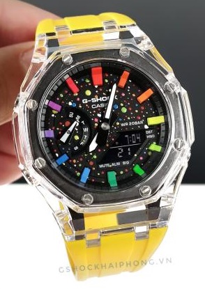 G-SHOCK GA-2100AP - Rainbow Hyper Color 