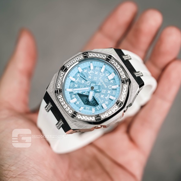 G-SHOCK GA-2100AP - ICE BLUE X LV - SUPERME