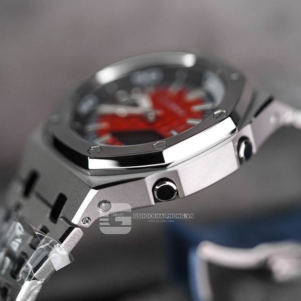 G-SHOCK GA-2100AP - THE OFFSHORE DIVER X LAYERS - RED VELVET