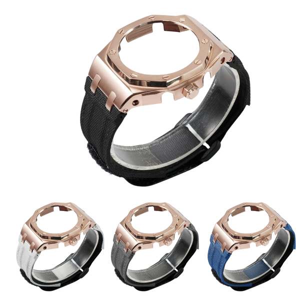 Bộ Vỏ GA-2100AP gen 4 ( có núm) Rose Gold - Dây Velcro