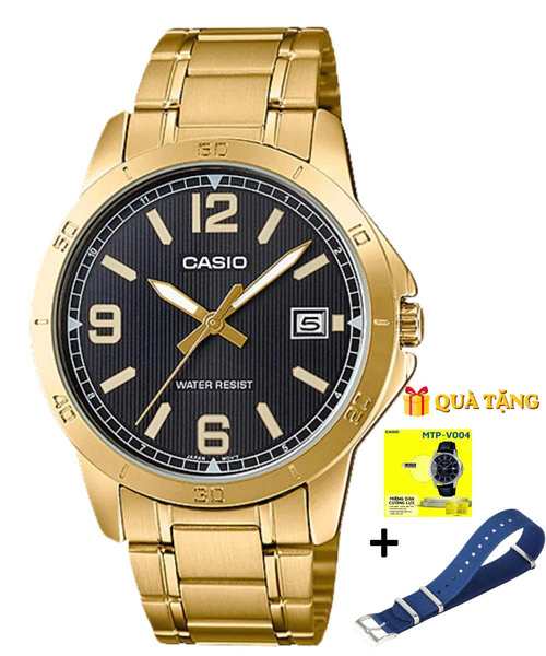 CASIO MTP-V004G-1B - QUÀ TẶNG TRỊ GIÁ 600K