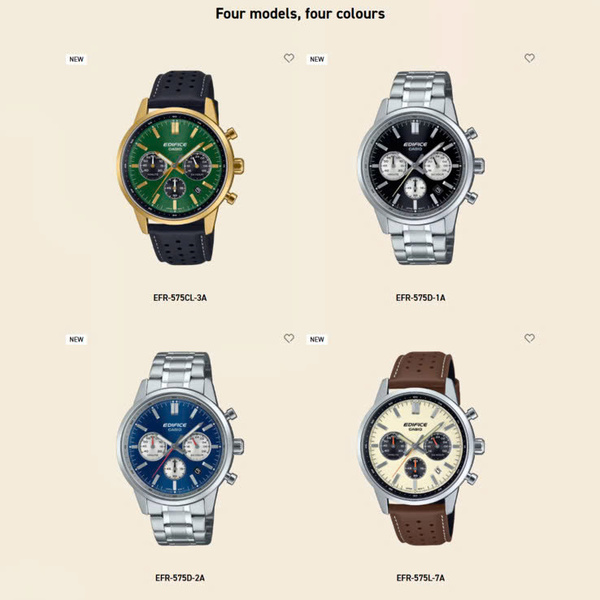 CASIO EDIFICE EFR-575D-1A