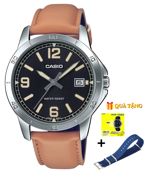 CASIO MTP-V004L-1B2 - QUÀ TẶNG TRỊ GIÁ 600K