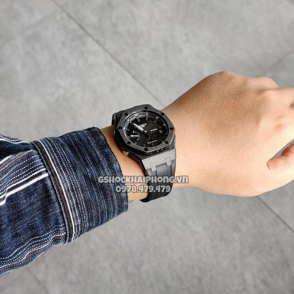 G-SHOCK GA-2100AP - Black Metal Stardust