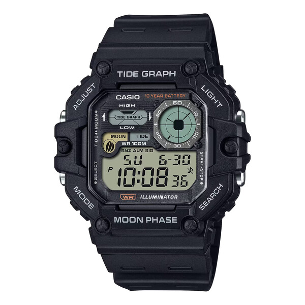 Đồng hồ Nam Chính hãng CASIO WS-1700h-1A  - Pin 10 năm